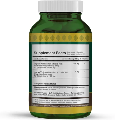 Vista 5 de Kutaj Supreme - Apoyo para la salud digestiva y el equilibrio intestinal - Fórmula tradicional a base de hierbas - Bienestar gastrointestinal, grado