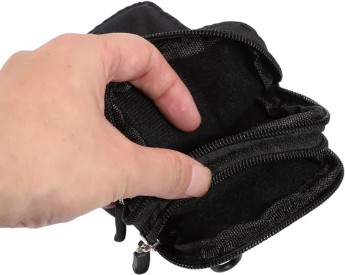 Vista 4 de Bolsa vertical de cintura para teléfono celular, funda de hombro para teléfono celular, bolsa de mensajero de hombro para teléfono celular