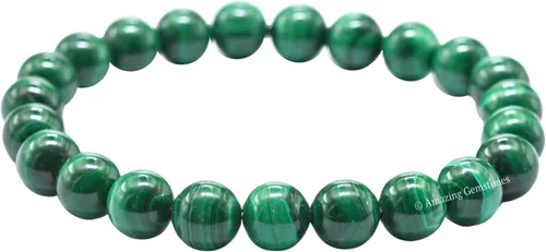 Vista 668 de Amazing Gemstone Crystal Bracelet for Women Men's Gifts - Protection Healing Crystal Bracelet - 8mm Gemstone Beaded Stretchable Bracelet Pulseras