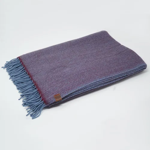 Vista 3 de Borges & Scott Manta 30% Cashmere 70% Merino - Wine HB