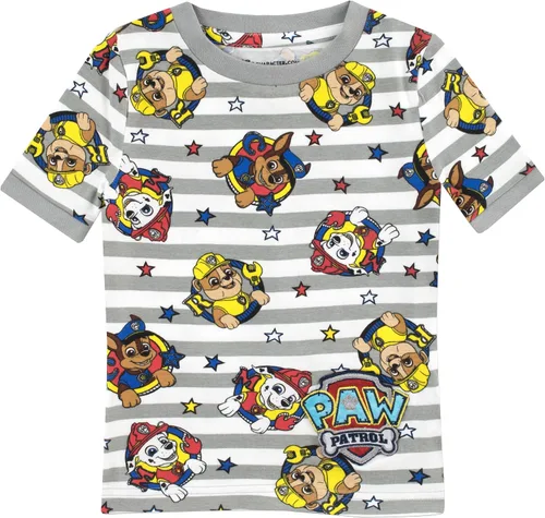 Vista 2 de Paw Patrol Chase Marshall and Rubble Pijamas para niño