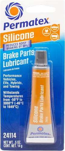 Vista 12 de Permatex 24125 Lubricante de cerámica para piezas de freno extremo, 8 onzas, paquete de 1 Lubricante de piezas de freno extremo de cerámica