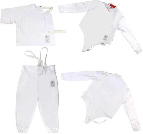 Vista 3 de LEONARK 350NW - Traje de uniforme de esgrima Conjunto de chaleco de chaqueta para papel de aluminio Epee Saber