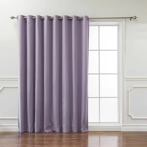 Vista 17 de Best Home Fashion Cortina térmica opaca con parte superior con ojales anchos Gris