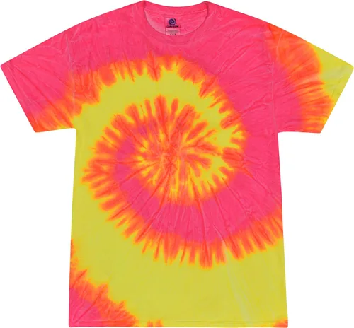 Vista 89 de Colortone Camisetas Tie Dye para Hombre y Mujer - Camisetas de manga corta unisex Tie-Dye para adultos Acadia