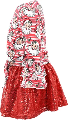 Vista 30 de Unique Baby Girls 2pc Skirt Set Outfit Long Sleeve Top with Skirt