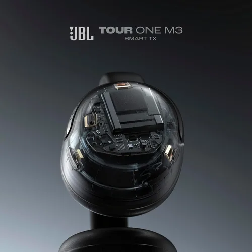 Vista 7 de JBL Tour One M3 Smart Tx - Auriculares inalámbricos con cancelación de ruido supraaurales con transmisor inteligente, audio de alta resolución Negro