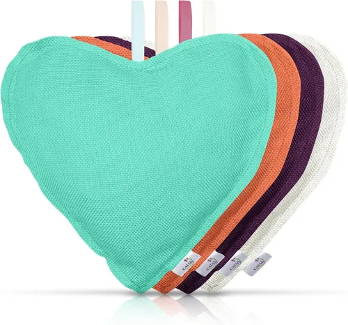 Vista 2 de Paquete de 4 bolsas purificadoras de aire de carbón de bambú de 7.05 oz cada una, absorbentes de olores para el hogar, automóvil, mascotas