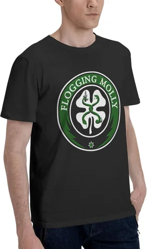 Vista 2 de Camiseta de manga corta con cuello redondo de algodón para hombre, estampado en 3D, divertida camiseta gráfica