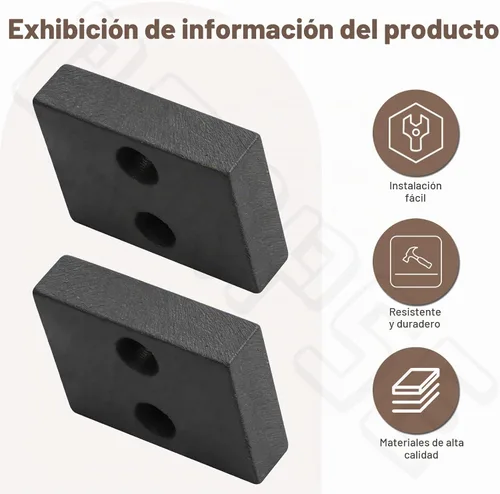 Vista 3 de Paquete de 2 pastillas de freno de cubierta 761-05007 para cortacésped MTD Cub Cadet Troy Bilt