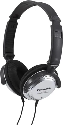 Vista 12 de Panasonic Auriculares ligeros con cable sobre la oreja con micrófono, sonido y XBS para extra graves, cable largo, conector de 3.5mm para teléfonos