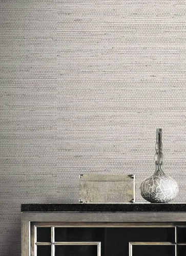 Vista 5 de Lillian August Luxe Haven Luxe Weave - Papel tapiz autoadhesivo (roca lunar)