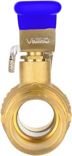 Vista 5 de EFIELD Válvula de bola de puerto completo de latón de 1 pulgada para tubería Pex-A, conexión de expansión ASTM F1960 solamente, nivel azul