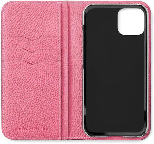 Vista 4 de BONAVENTURA 】Funda para iPhone 14 Diary [rosa azalee] BODT14-AP