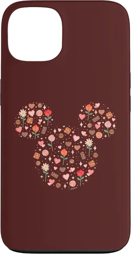 Vista 7 de iPhone 13 Pro Max Disney Mickey Mouse Icon Fill Chocolates Flowers Hearts Love Case
