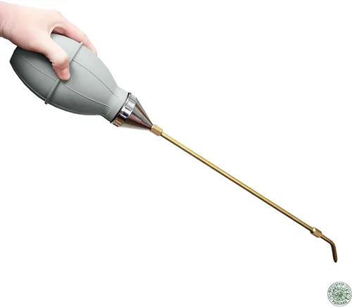 Vista 6 de Dispensador aplicador de polvo de tierra de diatomeas con tubo de plástico largo para suministros agrícolas de jardinería orgánica