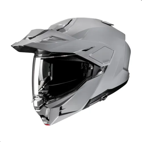 Vista 5 de Casco modular sólido HJC i80 para motocicleta con visera HJ-44 Pin-lock, aprobado por el DOT (Negro, XS)