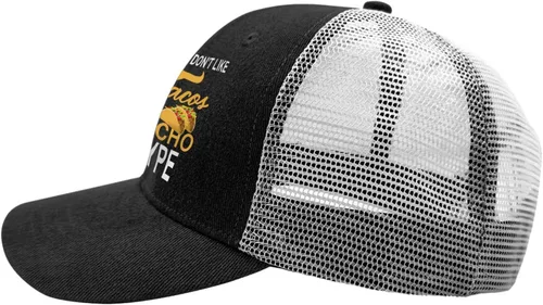 Vista 3 de Caps If You Don't Like Tacos I'm Nacho Type Dad Hats, Funny Cap for Men