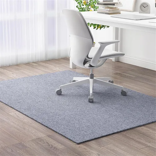 Vista 5 de Tapete para silla de oficina para suelo de madera dura, computadora o videojuegos, protector de suelo, tapete de protección de azulejos de madera