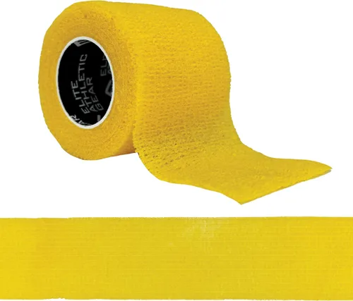 Vista 17 de Cinta atlética autoadhesiva – 2 pulgadas x 6.5 yardas – Sin látex, envoltura deportiva fácil de rasgar para fútbol, béisbol, fútbol, muñeca