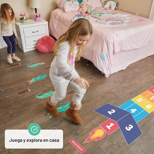 Vista 6 de Calcomanías sensoriales de camino para suelo y pared 126 calcomanías interactivas para niños Calcomanías sensoriales para caminar y pasillo