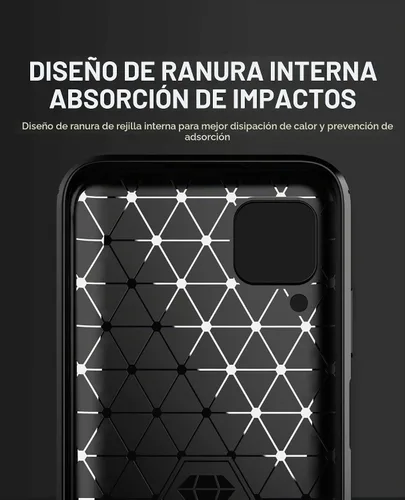 Vista 7 de Asuwish Funda para Huawei P40 Lite con protector de pantalla de vidrio templado y accesorios de celda, delgada TPU silicona protectora Hawaii Nova 6