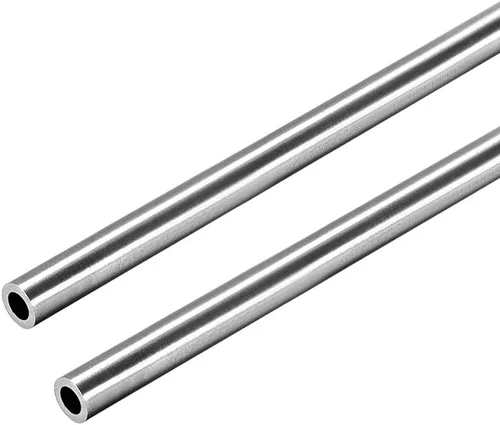 Vista 9 de uxcell Tubo redondo de acero inoxidable 304 0.118 in OD 0.008 in espesor de pared 9.843 in de longitud Tubo recto sin costura 2 piezas