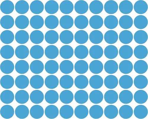Vista 156 de LiteMark Calcomanías extra pequeñas, puntos de vinilo extraíbles, calcomanías circulares con acabado mate, calcomanías redondas para pared de aula