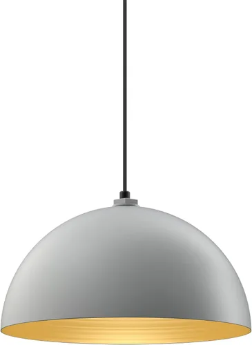 Vista 107 de Steel Lighting Co. Melrose - Lámpara colgante Montada en el techo Cúpula redonda de 18 pulgadas Estilo moderno contemporáneo de granja