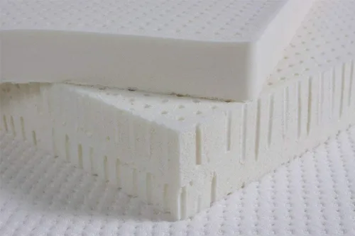 Vista 2 de Eco Terra Cubrecolchón mediano de látex natural de 2 pulgadas, comodidad y apoyo lujosos, látex certificado orgánico, sueño rejuvenecedor profundo