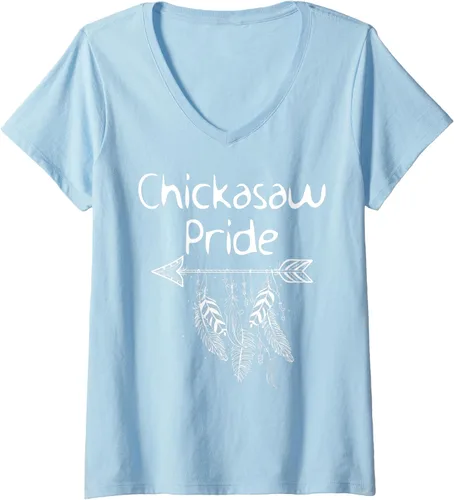 Vista 4 de Camiseta de regalo para mujer con cuello en V