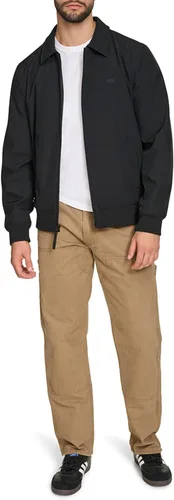 Vista 2 de Levi's Men's Men's Lightweight Softshell Varsity Rib Knit Bomber Jacket