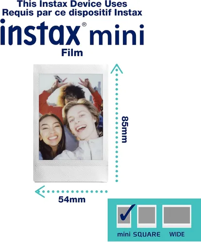 Vista 5 de Cámara instantánea Fujifilm Instax Mini 11 - Azul cielo