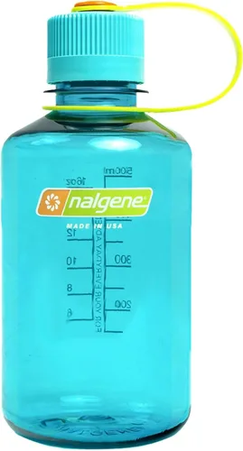 Vista 33 de Nalgene Botella de agua de boca estrecha de 16 onzas, amatista Slim Cup Holder Size, BPA-Free, Durable & Lightweight, Leak Sproof, Dishwasher
