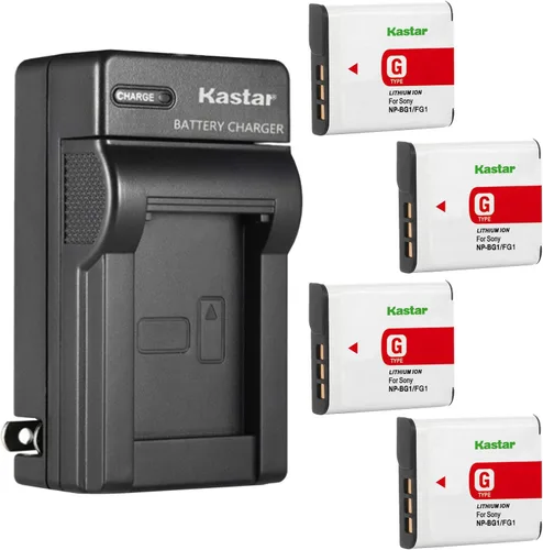 Vista 7 de Kastar NP-BG1 Cargador de Batería de Pared AC de Reemplazo para Cyber-Shot DSC-W215, Cyber-Shot DSC-W220, Cyber-Shot DSC-W230, Cyber-Shot DSC-W270