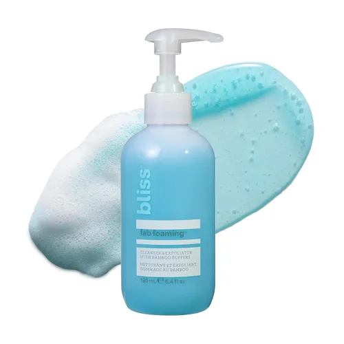 Vista 10 de Bliss Clear Genius Limpiador de gel clarificante, 6.4 onzas líquidas, ácido salicílico BHA para purificar los poros, eliminar el exceso de aceite