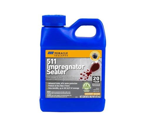 Vista 12 de Miracle Sealants 511 - Sellador de impregnación avanzado penetrante para encimeras, piedra, azulejos y lechada, galón