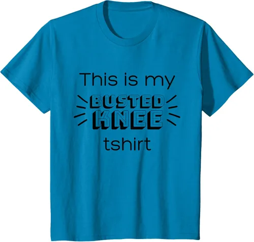 Vista 44 de Funny Broken Knee Joke - Camiseta de regalo para lesión de rodilla