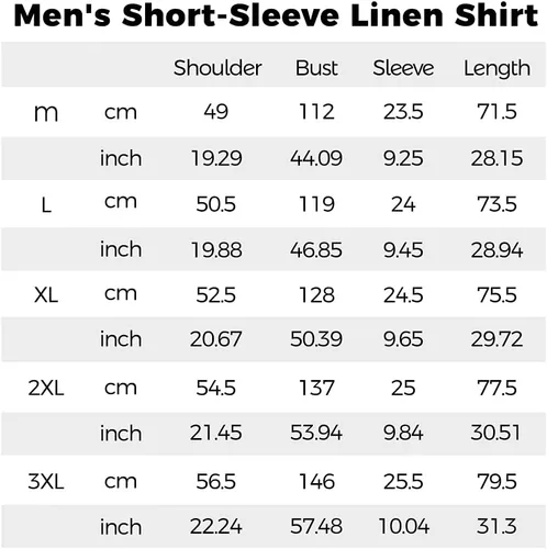 Vista 6 de Ryannology Camisas guayabera de lino de manga corta con botones para hombre, estilo casual, playa, campamento cubano, camisa mexicana para hombre