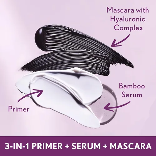 Vista 4 de COVERGIRL Simply Ageless Máscara de Pestañas Voluminizadora, Negro, Paquete de 1 105 Negro