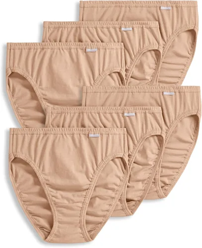 Vista 7 de Jockey - Ropa interior Elance para mujer, corte francés, paquete de 6 unidades Negro