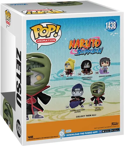 Vista 4 de Funko POP! Super: Naruto - Zetsu - Figura de vinilo coleccionable - Idea de regalo - Producto oficial - para niños y adultos - Fans del anime