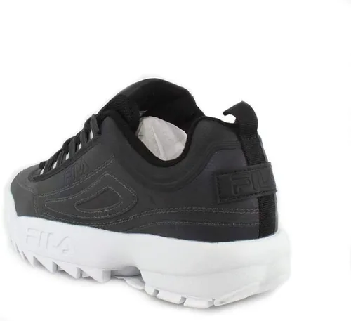 Vista 3 de Fila Disruptor Ii Premium Sneakers Blanco Azul Marino Rojo