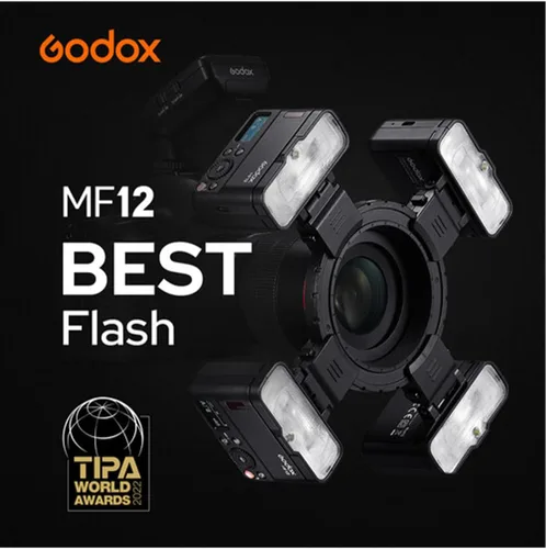 Vista 7 de Godox Kit de flash macro 2X MF12 K2