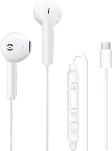 Vista 9 de MAS CARNEY Auriculares con cable con enchufe auxiliar de 0.138 in, auriculares intrauditivos con micrófono y control en línea, audio de latencia