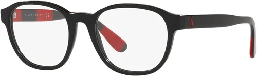 Vista 2 de POLO RALPH LAUREN mens Ph2228 Round Prescription Eyewear Frames Negro (black/Demo Lens)
