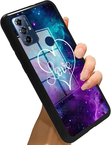 Vista 42 de Funda para Motorola Moto G Stylus 5G 2021 de vidrio templado, funda negra con diseño de mujer negra africana para mujeres y hombres, antiarañazos, a