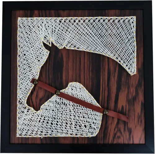 Vista 11 de EYANKUNG Kit de Arte de Cuerdas 3D DIY para Manualidades para Adultos Principiantes, Regalo Único para Mujeres (Nido de Pájaro 12 x 12 pulgadas)