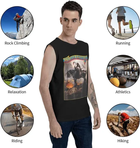 Vista 6 de STOLARCZY Men's Muscle Quick Dry Tank Tops Sleeveless Shirts Undershirts for Sports Runing