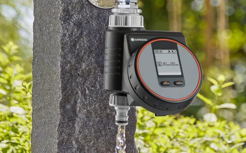 Vista 4 de GARDENA Flex Manguera Grifo Temporizador de Agua con Conector de Manguera